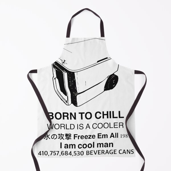 Item preview, Born to Chill designed and sold by Naux | Design & Illustration.
