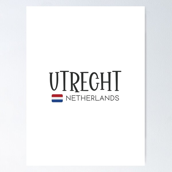Aperçu de l'œuvre Utrecht - Pays-Bas créée et vendue par StudioRedKoala.