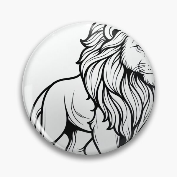Item preview, Monochrome Majesty The Persuasive Lion. designed and sold by Brochamorocha.