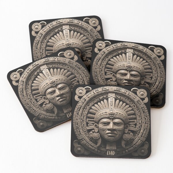 Item preview, Aztec Warrior designed and sold by LIF3 IS A DREAM.