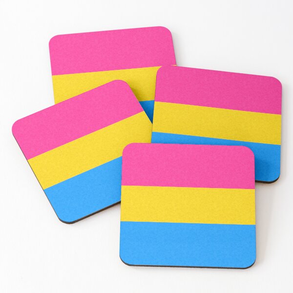 Item preview, Pansexual Pride Flag Colored Background designed and sold by LiveLoudGraphic.