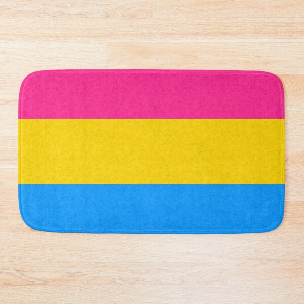 Item preview, Pansexual Pride Flag Colored Background designed and sold by LiveLoudGraphic.
