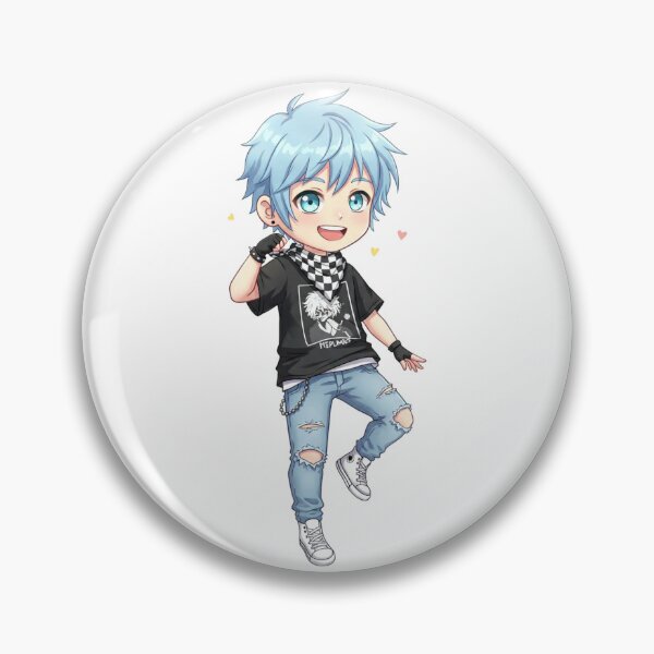 Item preview, Chibi Boy | Adorable and Playful Anime-Inspired Graphic designed and sold by Tw1nsAIArt.