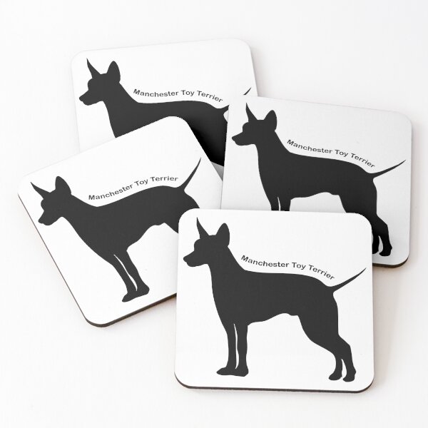 Item preview, Manchester Toy Terrier standard silhouette designed and sold by bklyng.