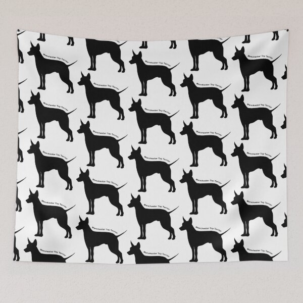 Item preview, Manchester Toy Terrier standard silhouette designed and sold by bklyng.