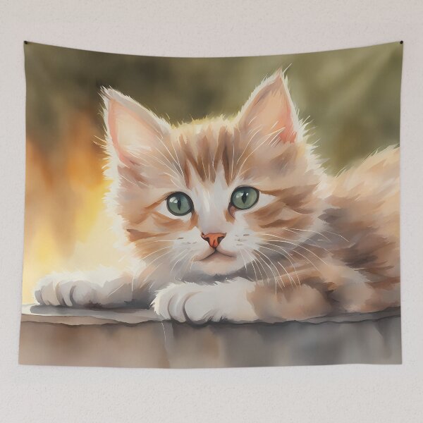 Item preview, Cutie Kitten Portrait designed and sold by CalmnessbyChoice.