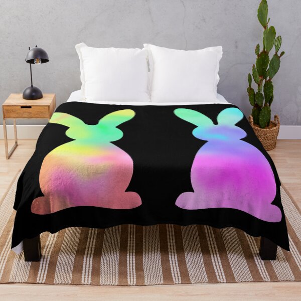 Item preview, Colorful Easter bunnies designed and sold by LESSILU.