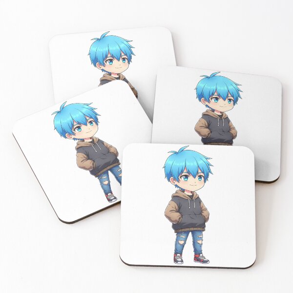 Item preview, Chibi Boy | Adorable and Playful Anime-Inspired Graphic designed and sold by Tw1nsAIArt.