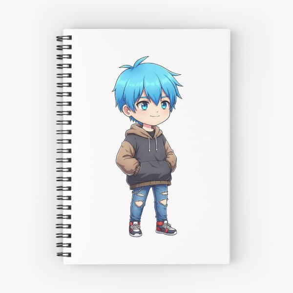 Item preview, Chibi Boy | Adorable and Playful Anime-Inspired Graphic designed and sold by Tw1nsAIArt.