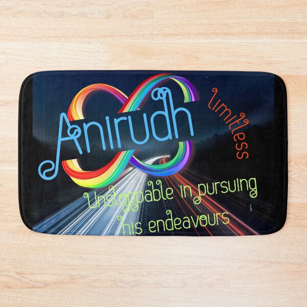 Item preview, Anirudh Limitless, Unstoppable In Pursuing His Endeavours designed and sold by MaariaInes.