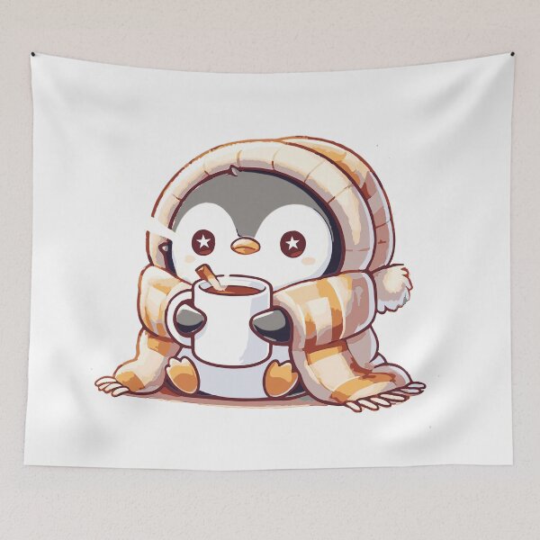 Item preview, Coffee Break Penguin designed and sold by Risimor04.