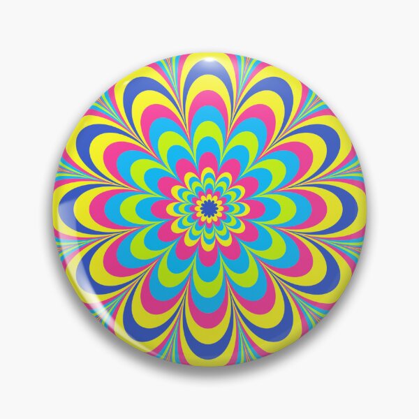 Item preview, Psychedelic flower designed and sold by TodoBonito.