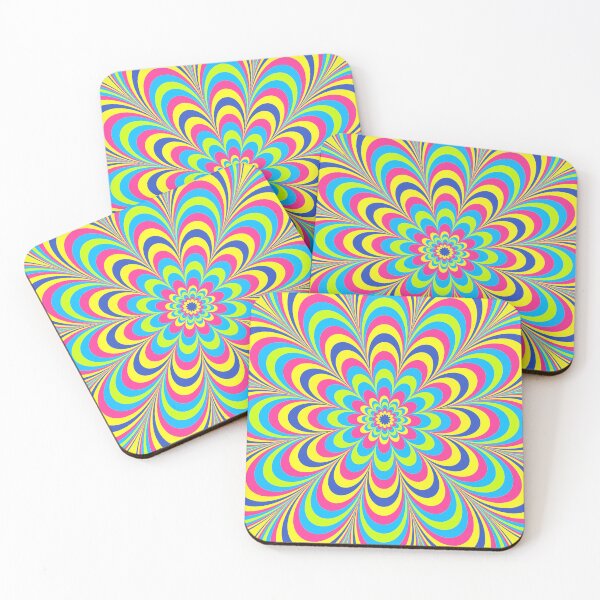 Item preview, Psychedelic flower designed and sold by TodoBonito.