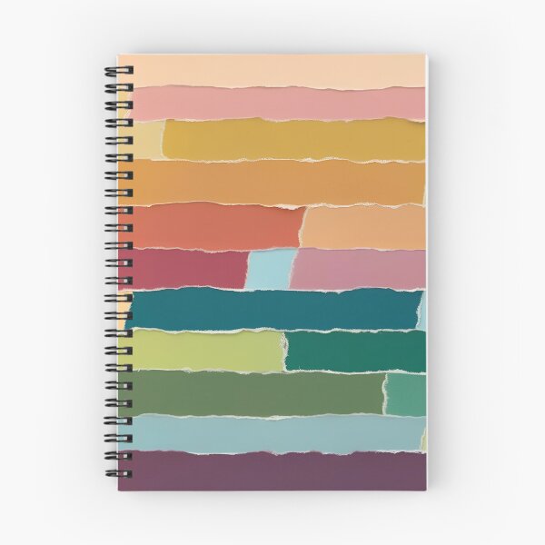 Item preview, Retro Torn Paper Striped Design Colorful designed and sold by ErSaSolutions.