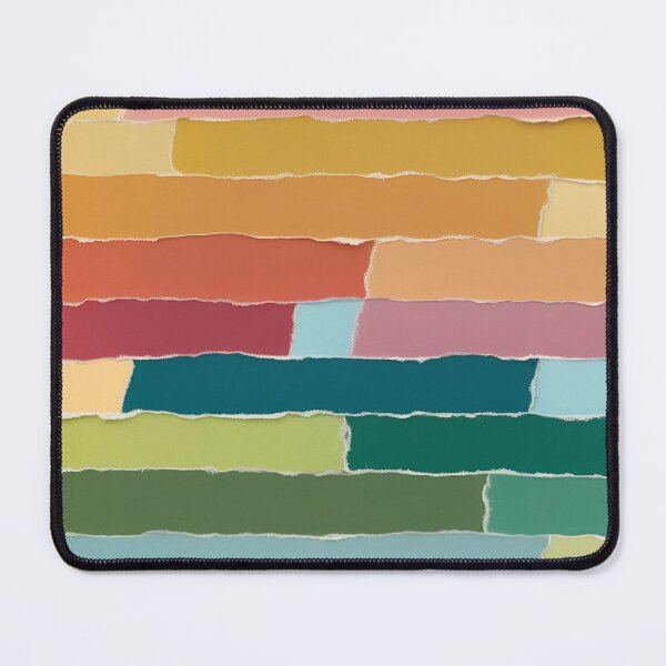 Item preview, Retro Torn Paper Striped Design Colorful designed and sold by ErSaSolutions.