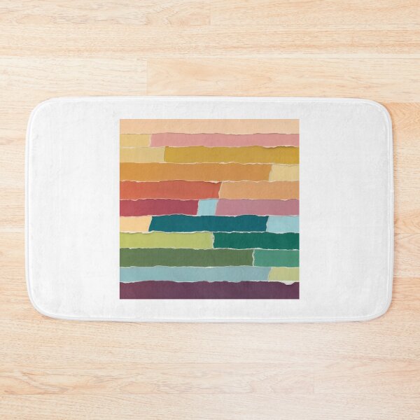 Item preview, Retro Torn Paper Striped Design Colorful designed and sold by ErSaSolutions.