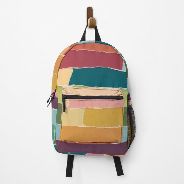Item preview, Retro Torn Paper Striped Design Colorful designed and sold by ErSaSolutions.