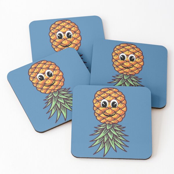 Item preview, Tropical Upside Down Pineapple designed and sold by 2laughinglemons.