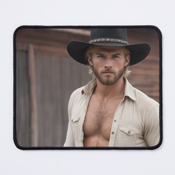 Item preview, sexy gay guys - young cowboy designed and sold by Museum Of Non-Existing Art.