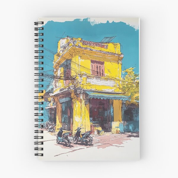 Item preview, Sunlit Yellow Facade designed and sold by the Sunset Archives.