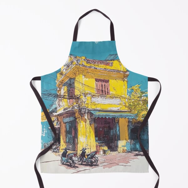 Item preview, Sunlit Yellow Facade designed and sold by the Sunset Archives.