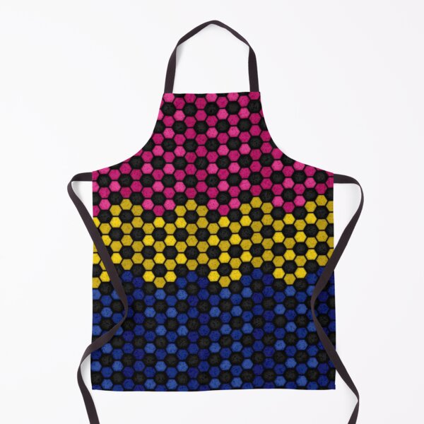 Item preview, Seamless Football Pattern in Pansexual Pride Flag Colors designed and sold by LiveLoudGraphic.