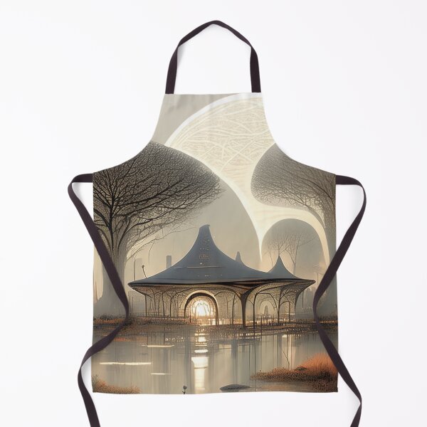 Item preview, Ethereal Canopy: The Whispering Pavilion in Moonlit Stillness designed and sold by bloorose.