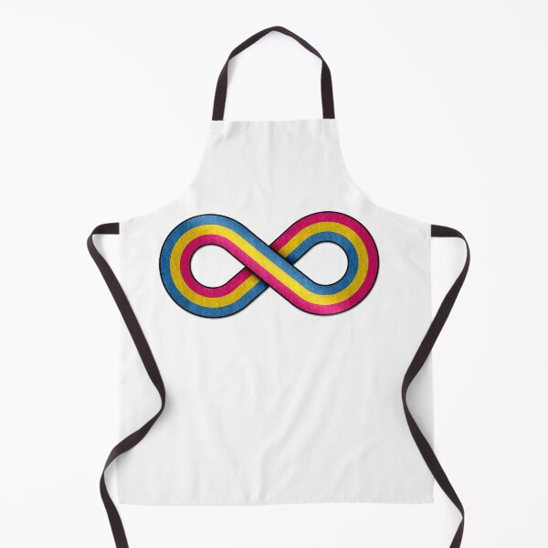 Item preview, Large Infinity Vector Symbol Striped with Pansexual Pride Flag designed and sold by LiveLoudGraphic.