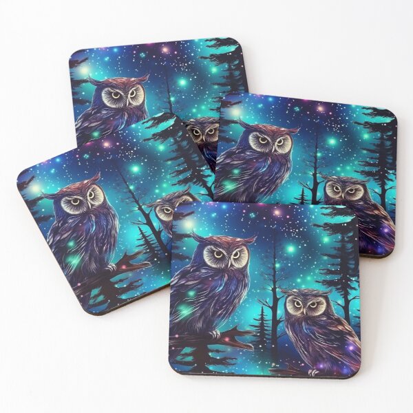 Item preview, Nebula Owls designed and sold by NightWispStudio.
