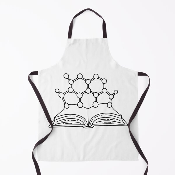 Item preview, A molecular structure diagram floating in an open book designed and sold by rasagamastore.