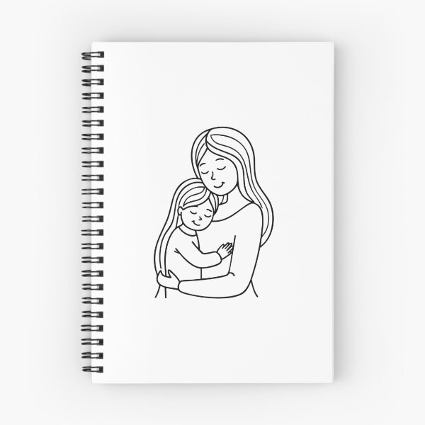 Item preview, A mother holding her child in a warm embrace designed and sold by rasagamastore.