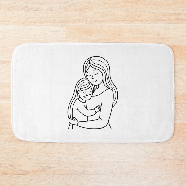 Item preview, A mother holding her child in a warm embrace designed and sold by rasagamastore.