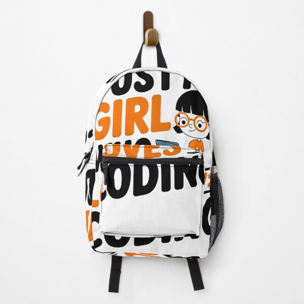 Item preview,  Just a Girl Who Loves Coding GP designed and sold by Artyx_Design.