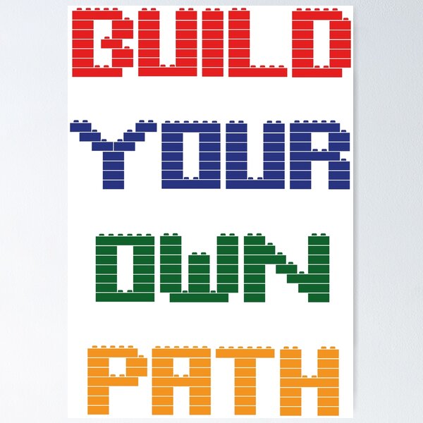 Item preview, Build your own path in Lego designed and sold by POKPOD.