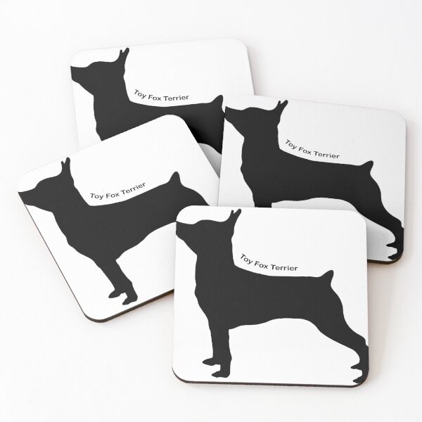 Item preview, Toy Fox Terrier standard silhouette designed and sold by bklyng.