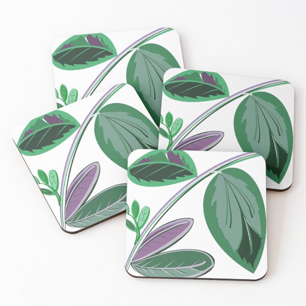 Item preview, Violet infused greenery designed and sold by Lillycatz.