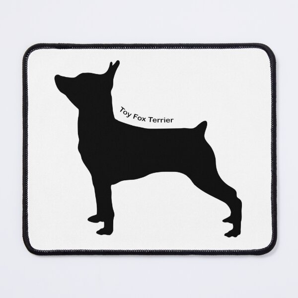 Item preview, Toy Fox Terrier standard silhouette designed and sold by bklyng.