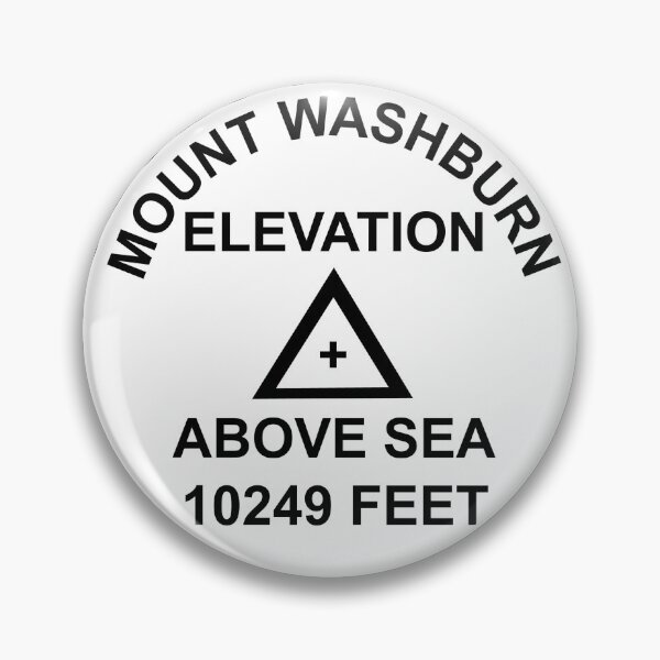 Item preview, Mount Washburn, Wyoming USGS Style Benchmark designed and sold by topou.