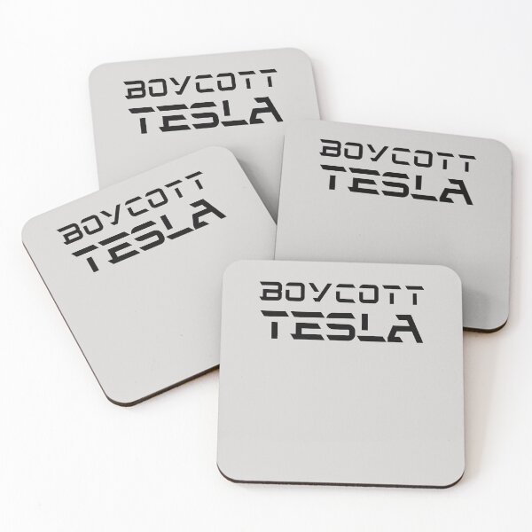 Item preview, Boycott Tesla : The Resistance : Black designed and sold by TRVLR Designs.