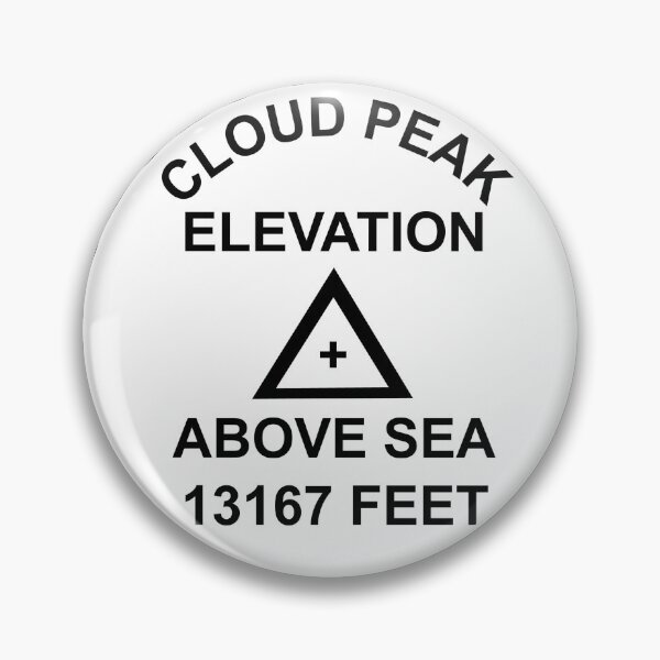 Item preview, Cloud Peak, Wyoming USGS Style Benchmark designed and sold by topou.