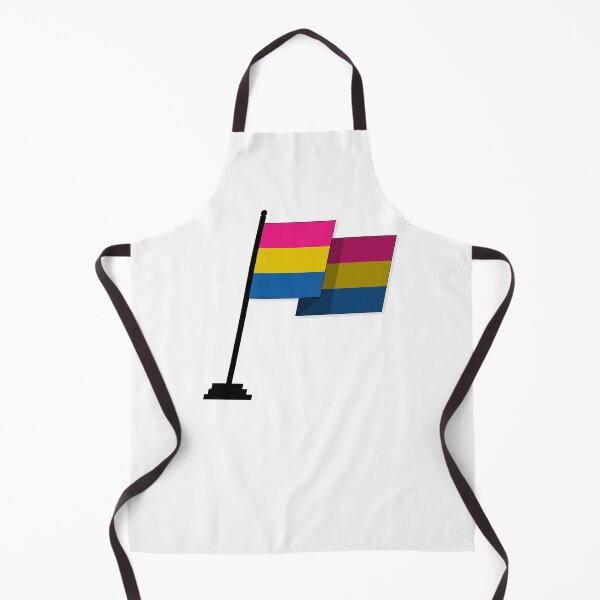 Item preview, Large Waving Flag in Pansexual Pride Flag Colors designed and sold by LiveLoudGraphic.