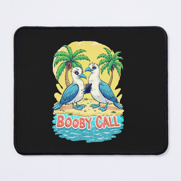 Item preview, Booby Call: Funny Blue Footed Booby Pun Art For Bird Lovers designed and sold by elynne9.