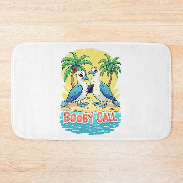 Item preview, Booby Call: Funny Blue Footed Booby Pun Art For Bird Lovers designed and sold by elynne9.