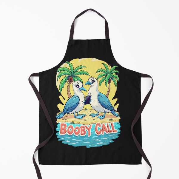 Item preview, Booby Call: Funny Blue Footed Booby Pun Art For Bird Lovers designed and sold by elynne9.
