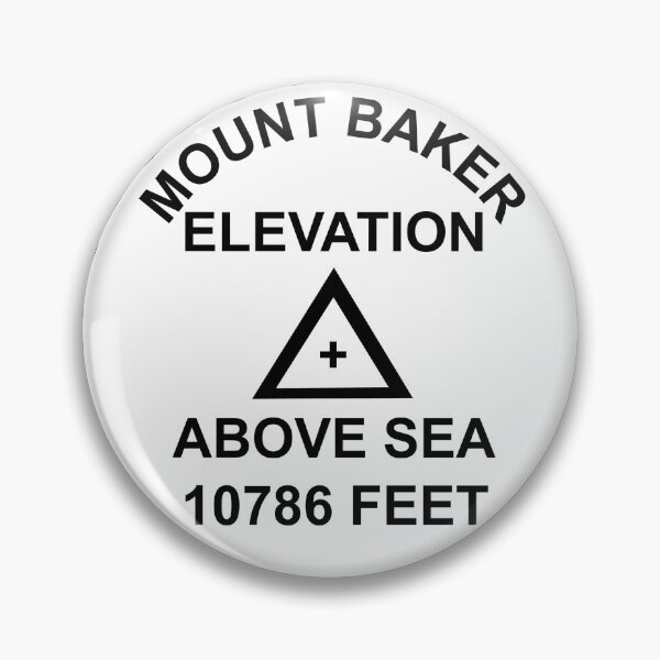 Item preview, Mount Baker, Washington USGS Style Benchmark designed and sold by topou.