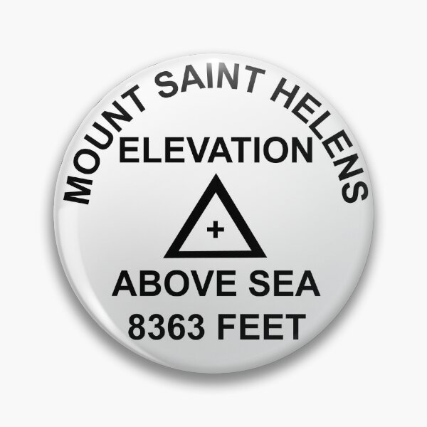 Item preview, Mount Saint Helens, Washington USGS Style Benchmark designed and sold by topou.