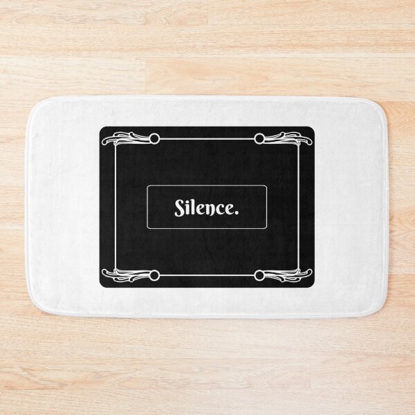 Item preview, Silence. Introverts, Teachers, Librarians, Parents Can Relate. designed and sold by MoePark.