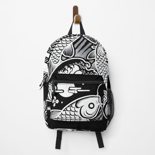 Item preview, Koi & Torii Gate – Japanese Cultural Harmony Design designed and sold by D'riftr.