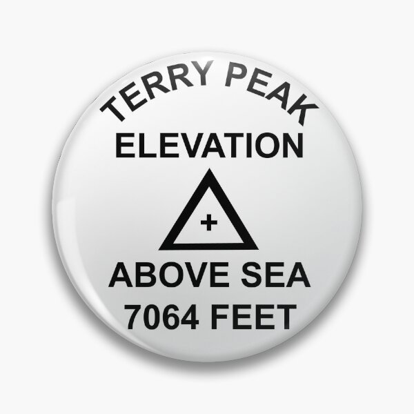 Item preview, Terry Peak, South Dakota USGS Style Benchmark designed and sold by topou.