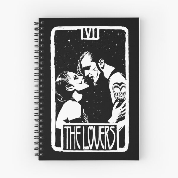 Item preview, The Lovers Tarot Card for Grunge Rock Music Fans designed and sold by sXe-art.
